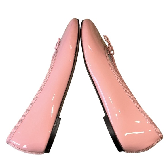 NEW J. Crew Zoe Romance Pink Patent Leather Ballet Flats - 7 - Picture 8 of 15